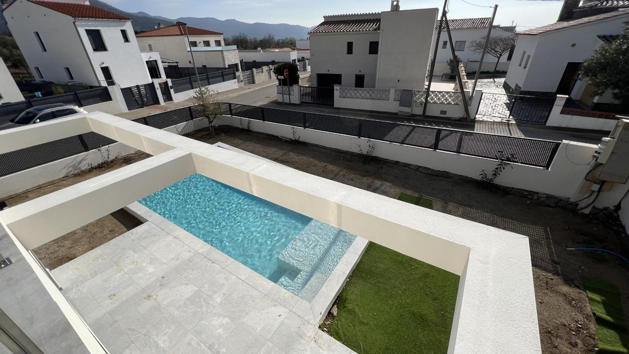 Palau Saverdera Casa Moderna Roses Con Piscina Y Jardin Mas Bosca, Roses 빌라 외부 사진