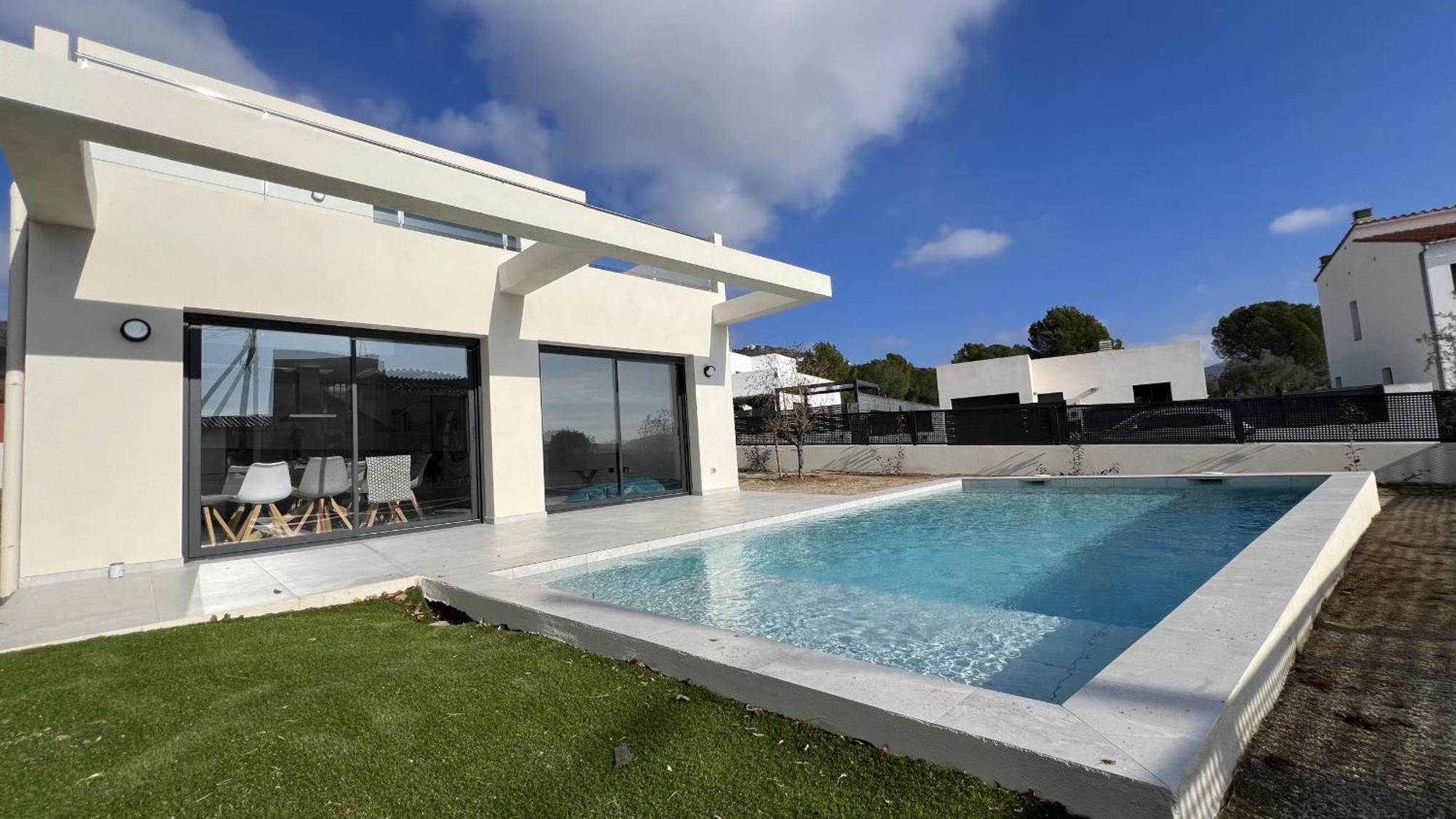Palau Saverdera Casa Moderna Roses Con Piscina Y Jardin Mas Bosca, Roses 빌라 외부 사진